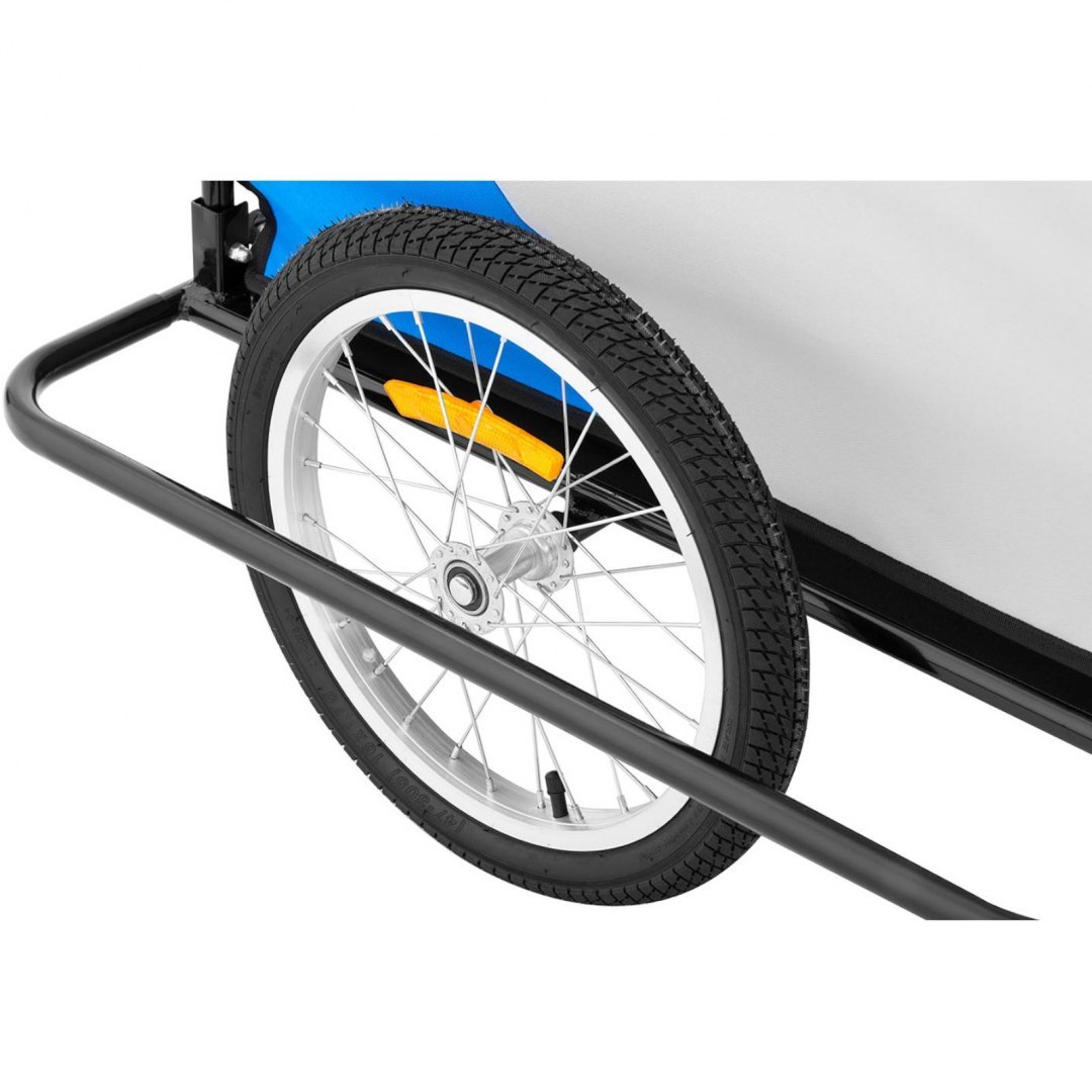 Przyczepka rowerowa bagażowa składana z plandeką do 50 kg UNIPRODO Przyczepka rowerowa bagażowa składana z plandeką do 50 kg UNIPRODO