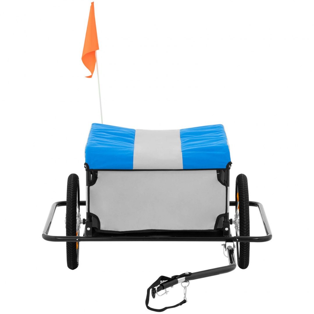Przyczepka rowerowa bagażowa składana z plandeką do 50 kg UNIPRODO Przyczepka rowerowa bagażowa składana z plandeką do 50 kg UNIPRODO