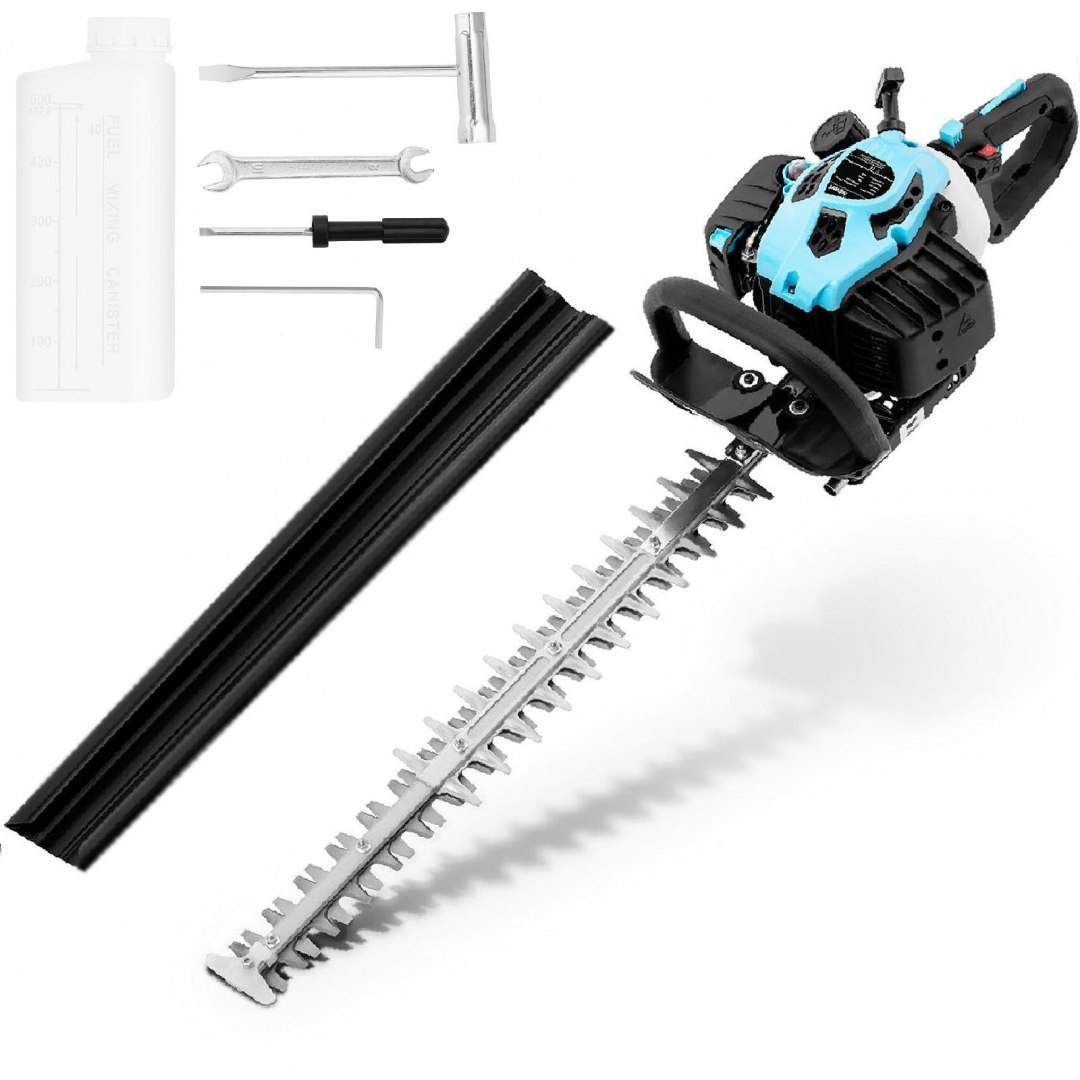Sekator nożyce spalinowe do żywopłotu krzewów dł. 55 cm 650 W Hillvert Sekator nożyce spalinowe do żywopłotu krzewów dł. 55 cm 650 W Hillvert
