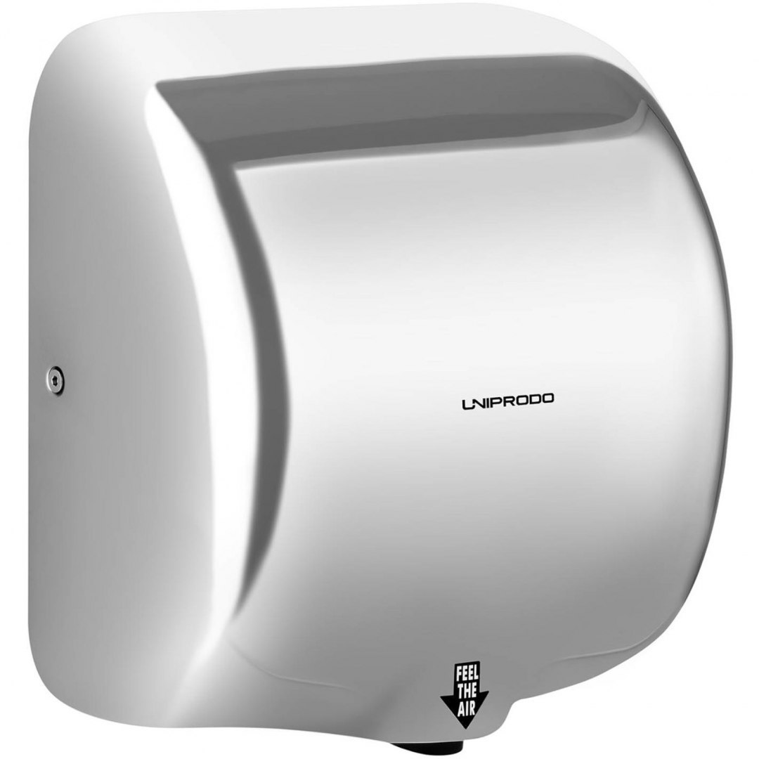 Suszarka do rąk bezdotykowa automatyczna ścienna ze stali nierdzewnej 1600 W UNIPRODO Suszarka do rąk bezdotykowa automatyczna ścienna ze stali nierdzewnej 1600 W UNIPRODO