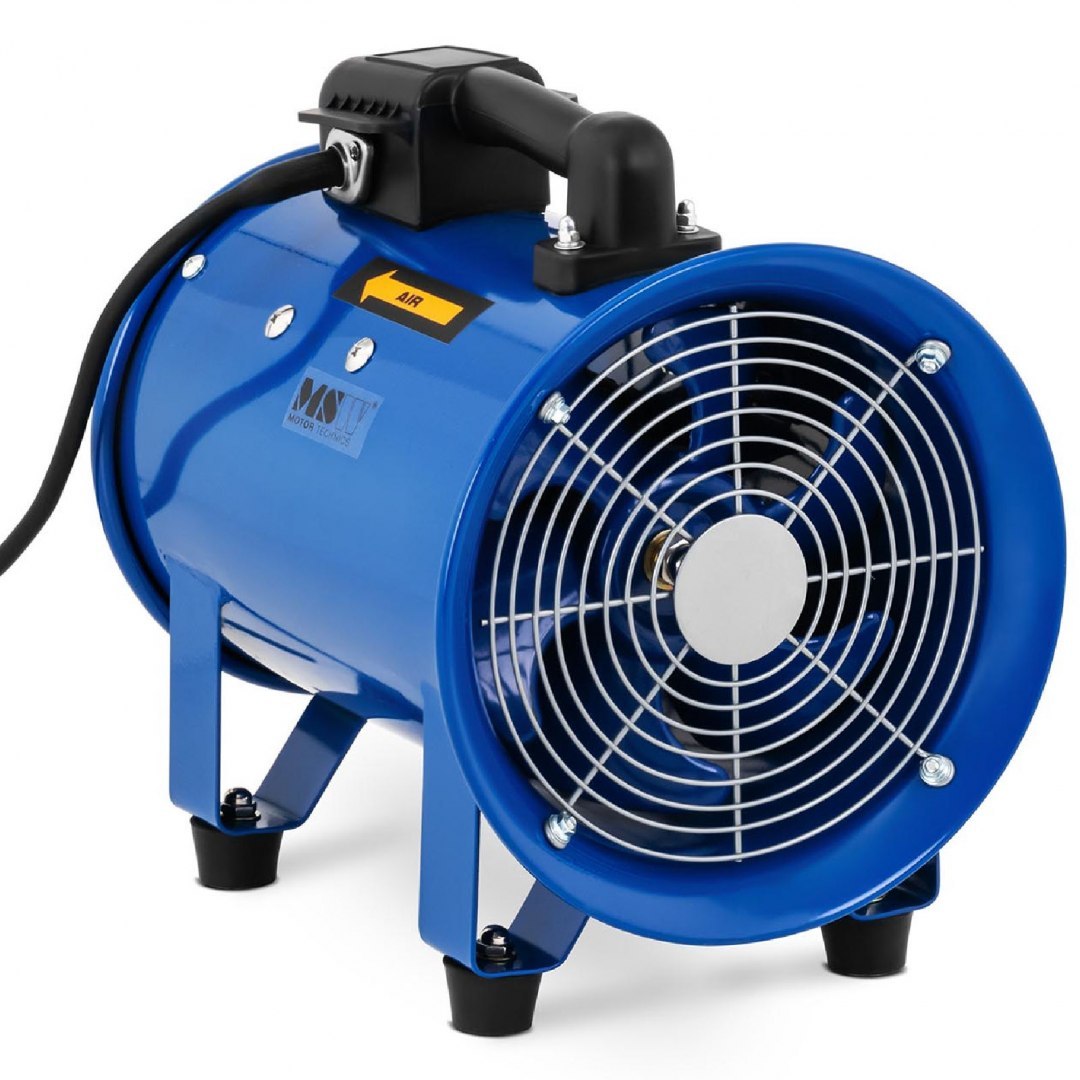 Wentylator dmuchawa przemysłowa osiowa do chłodzenia i cyrkulacji powietrza 180 W śr. 200 mm MSW Wentylator dmuchawa przemysłowa osiowa do chłodzenia i cyrkulacji powietrza 180 W śr. 200 mm MSW