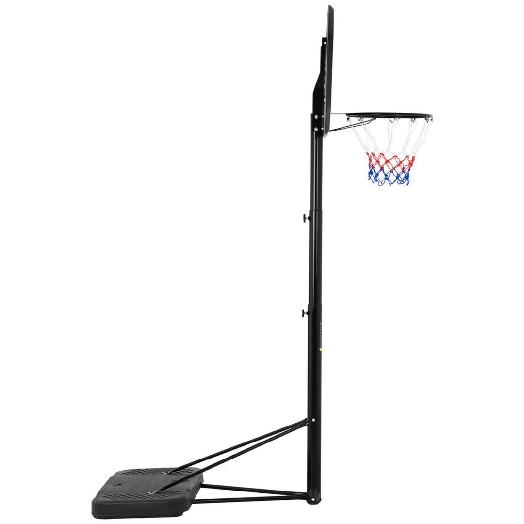 Zestaw kosz do koszykówki mobilny regulowany na stojaku wys. 200-305 cm GYMREX Zestaw kosz do koszykówki mobilny regulowany na stojaku wys. 200-305 cm GYMREX