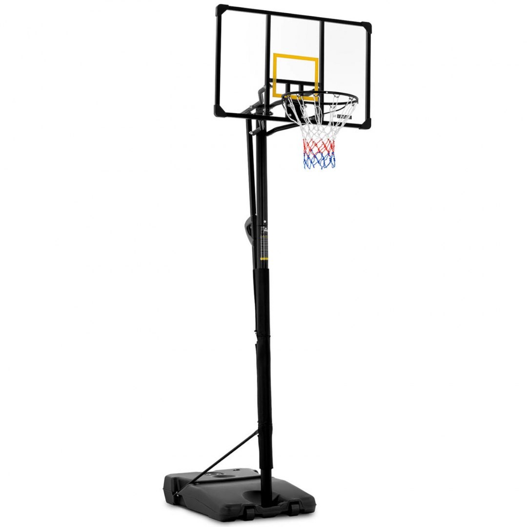 Zestaw kosz do koszykówki mobilny regulowany na stojaku wys. 230-305 cm GYMREX Zestaw kosz do koszykówki mobilny regulowany na stojaku wys. 230-305 cm GYMREX