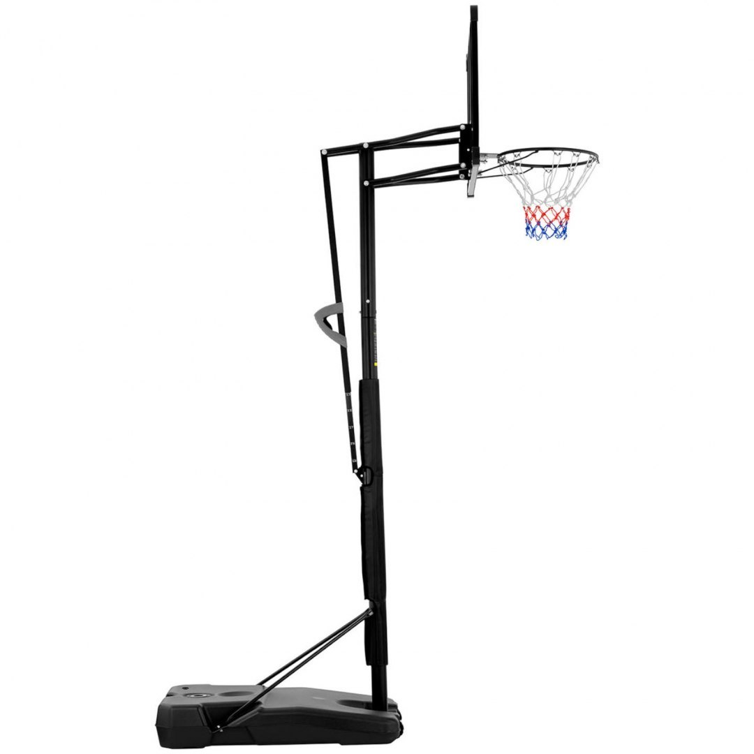 Zestaw kosz do koszykówki mobilny regulowany na stojaku wys. 230-305 cm GYMREX Zestaw kosz do koszykówki mobilny regulowany na stojaku wys. 230-305 cm GYMREX