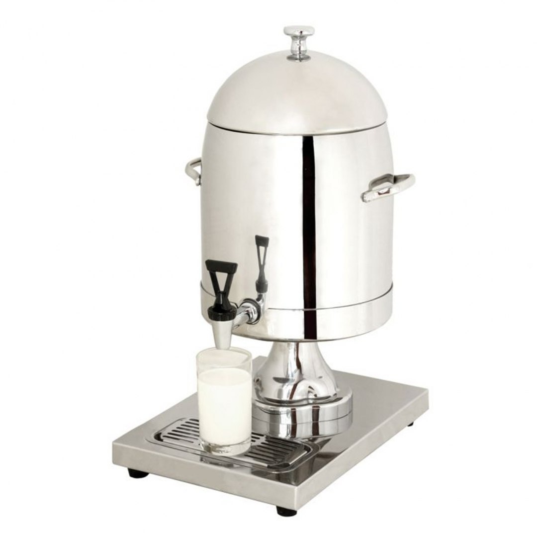 Dyspenser dozownik mleka soków i napojów stalowy 10.5L - Hendi 425343 Hendi Dyspenser dozownik mleka soków i napojów stalowy 10.5L - Hendi 425343 Hendi