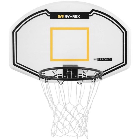 Tablica kosz do koszykówki z obręczą do montażu na ścianę 61x91 cm GYMREX Tablica kosz do koszykówki z obręczą do montażu na ścianę 61x91 cm GYMREX