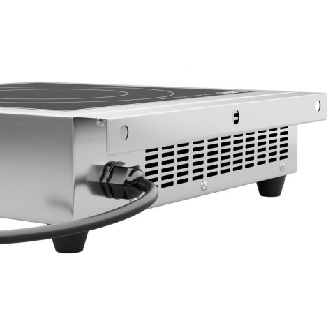 Kuchenka płyta indukcyjna nastawna 1 pole grzewcze śr. 28 cm LED 3500 W Royal Catering Kuchenka płyta indukcyjna nastawna 1 pole grzewcze śr. 28 cm LED 3500 W Royal Catering