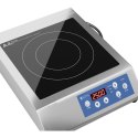 Kuchenka płyta indukcyjna nastawna 1 pole grzewcze śr. 28 cm LED 3500 W Royal Catering