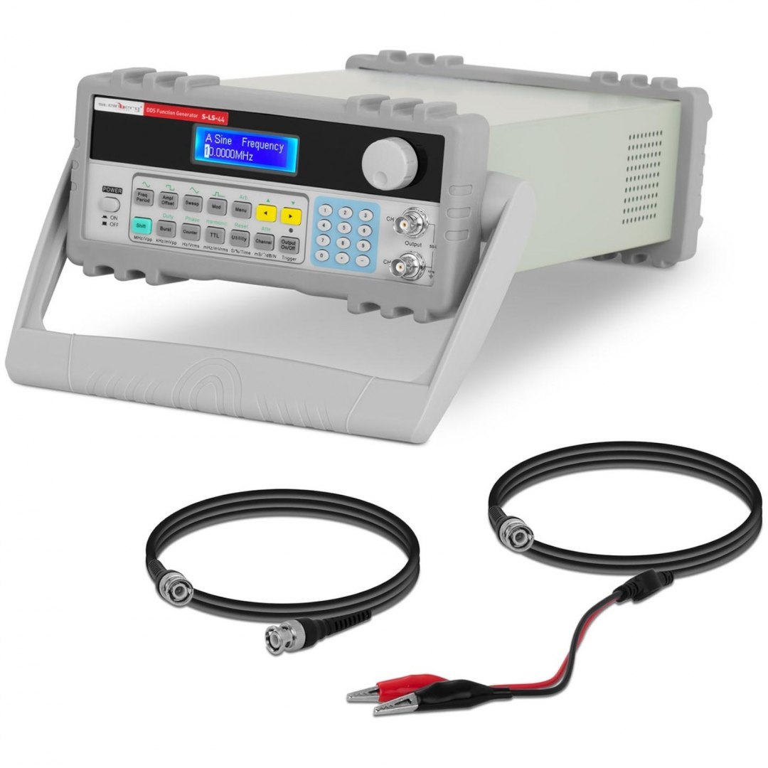 Generator laboratoryjny funkcyjny fal DDS 2 kanały LCD 1 μHz - 10 MHz Steinberg Systems Generator laboratoryjny funkcyjny fal DDS 2 kanały LCD 1 μHz - 10 MHz Steinberg Systems