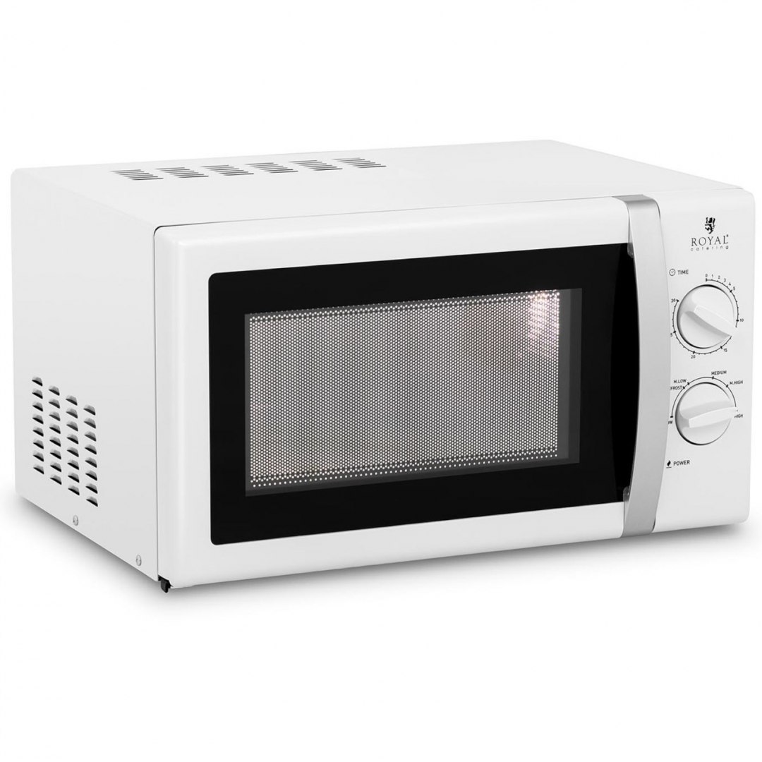 Kuchenka mikrofalowa mikrofala 20 l 900 W biała Royal Catering Kuchenka mikrofalowa mikrofala 20 l 900 W biała Royal Catering