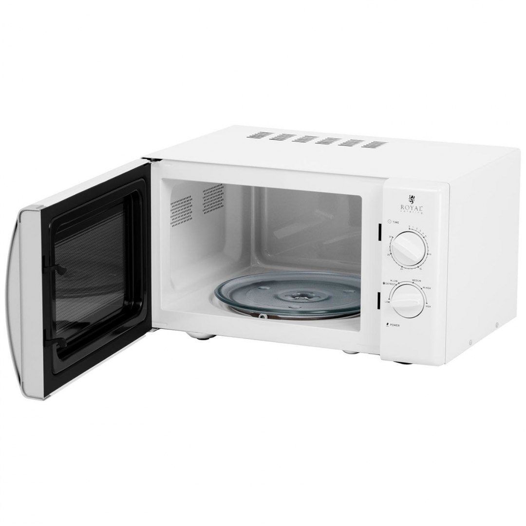 Kuchenka mikrofalowa mikrofala 20 l 900 W biała Royal Catering Kuchenka mikrofalowa mikrofala 20 l 900 W biała Royal Catering