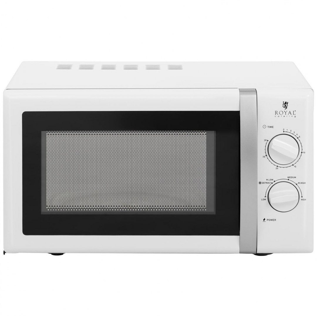 Kuchenka mikrofalowa mikrofala 20 l 900 W biała Royal Catering Kuchenka mikrofalowa mikrofala 20 l 900 W biała Royal Catering