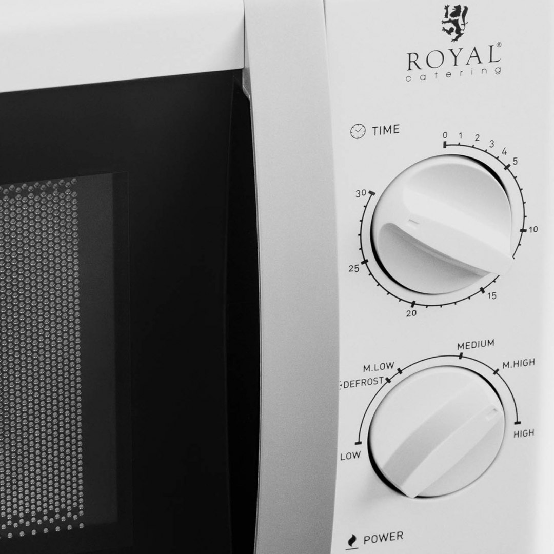 Kuchenka mikrofalowa mikrofala 20 l 900 W biała Royal Catering Kuchenka mikrofalowa mikrofala 20 l 900 W biała Royal Catering