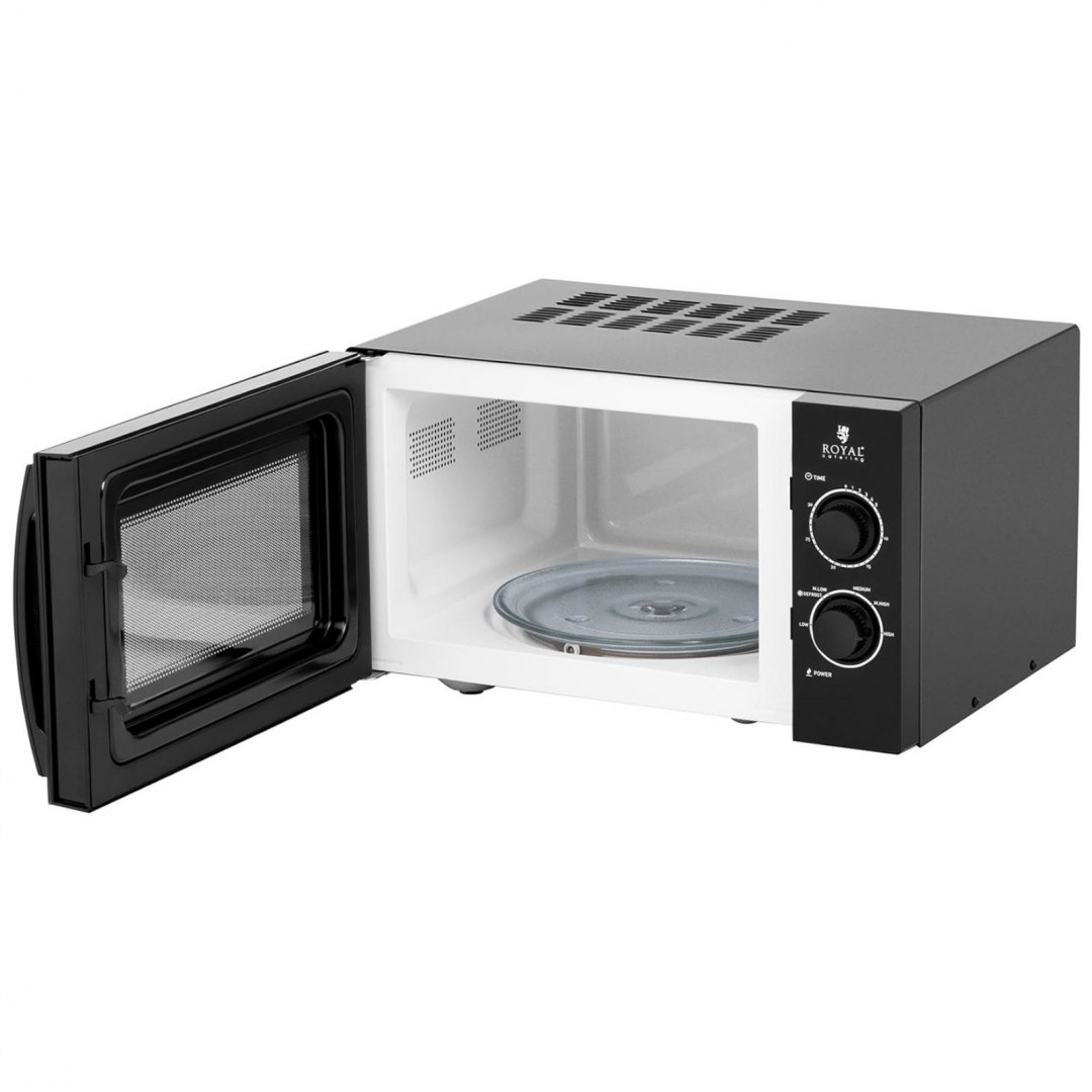 Kuchenka mikrofalowa mikrowela 20 l 900 W czarna Royal Catering Kuchenka mikrofalowa mikrowela 20 l 900 W czarna Royal Catering