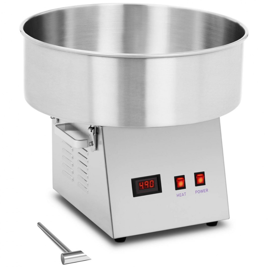 Maszyna do waty cukrowej elektryczna stalowa 52 cm 1080 W Royal Catering Maszyna do waty cukrowej elektryczna stalowa 52 cm 1080 W Royal Catering