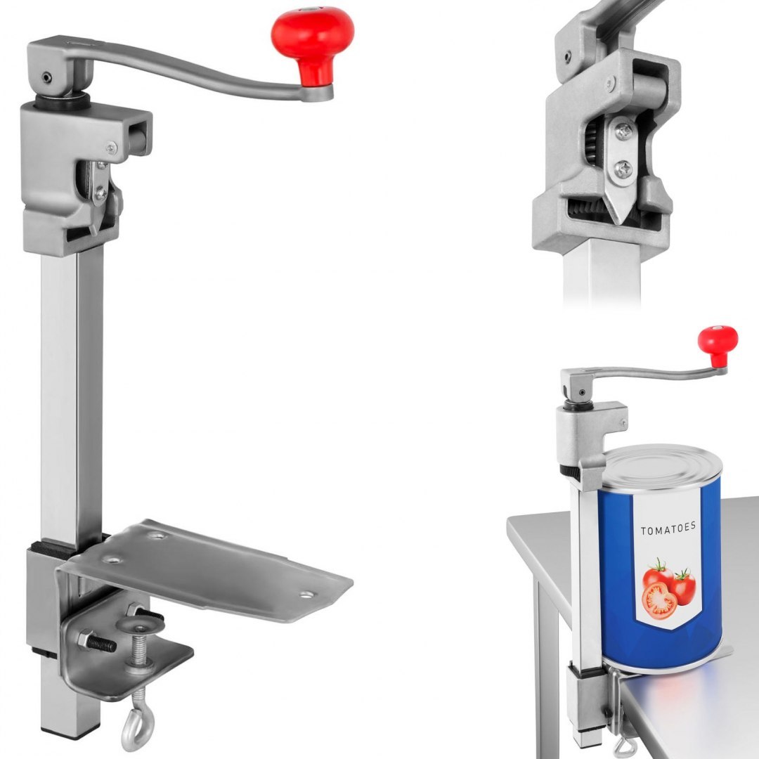 Otwieracz do puszek profesjonalny mocowany do blatu do 34 cm Royal Catering Otwieracz do puszek profesjonalny mocowany do blatu do 34 cm Royal Catering