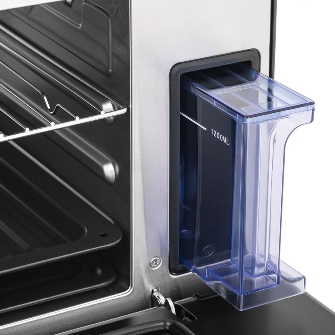 Piekarnik konwekcyjny gastronomiczny z funkcją pary 3 poziomy stal 2100 W Royal Catering Piekarnik konwekcyjny gastronomiczny z funkcją pary 3 poziomy stal 2100 W Royal Catering