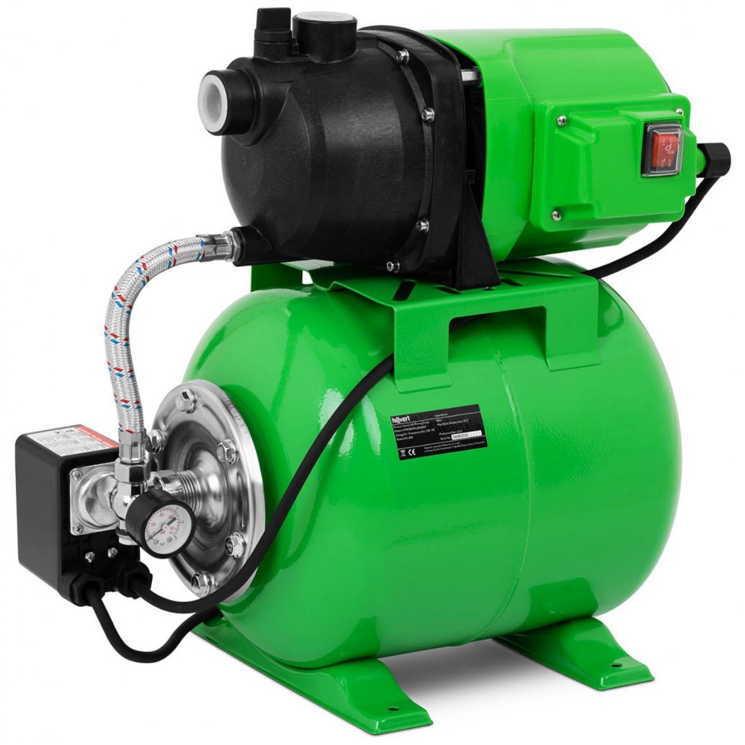 Pompa ciśnieniowa samozasysająca hydrofor do pompowania wody 19 l 2700 l/h 600 W Hillvert Pompa ciśnieniowa samozasysająca hydrofor do pompowania wody 19 l 2700 l/h 600 W Hillvert