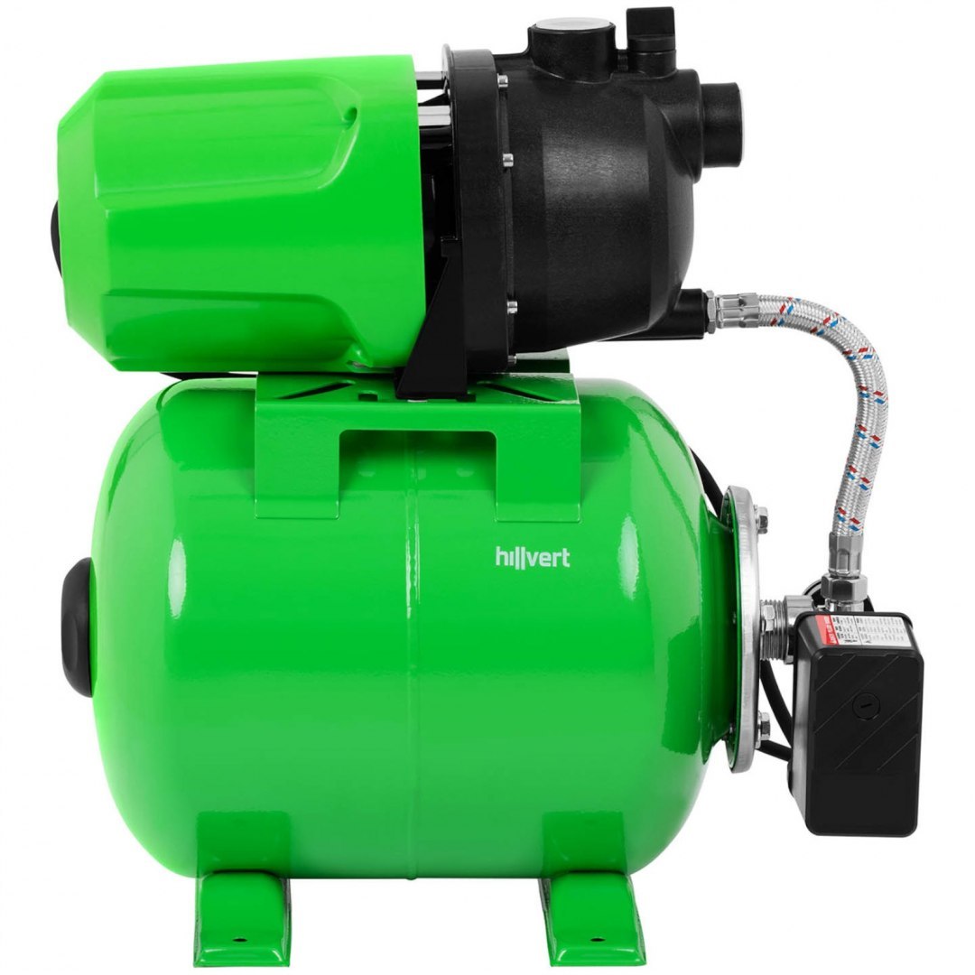 Pompa ciśnieniowa samozasysająca hydrofor do pompowania wody 19 l 2700 l/h 600 W Hillvert Pompa ciśnieniowa samozasysająca hydrofor do pompowania wody 19 l 2700 l/h 600 W Hillvert