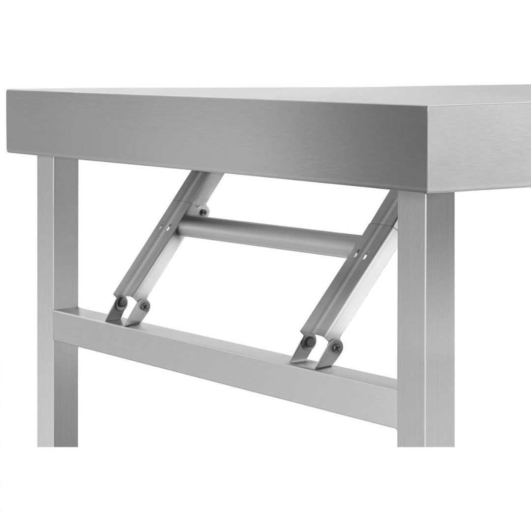 Stół ze stali nierdzewnej laboratoryjny składany 120 x 70 cm Royal Catering Stół ze stali nierdzewnej laboratoryjny składany 120 x 70 cm Royal Catering