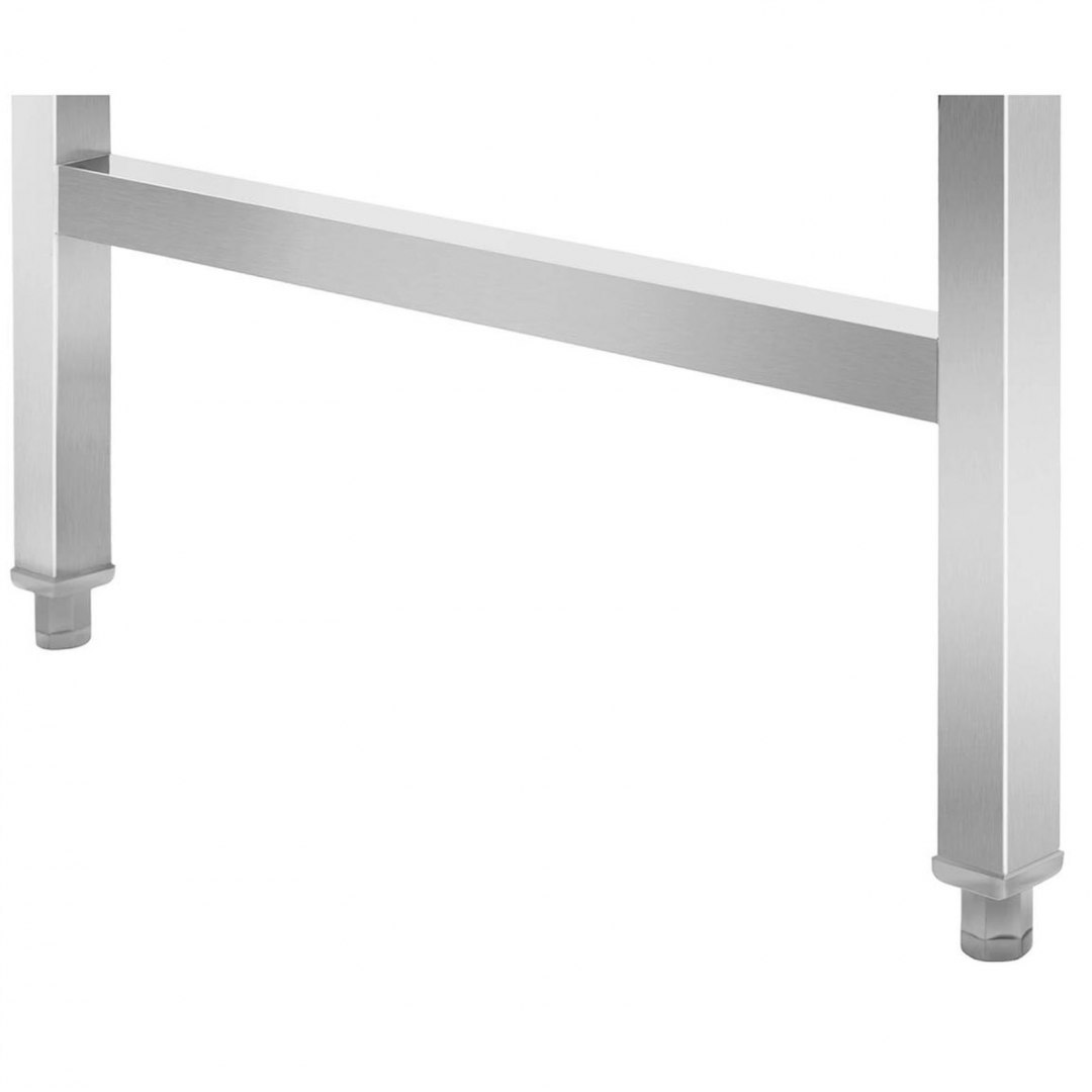 Stół ze stali nierdzewnej laboratoryjny składany 120 x 70 cm Royal Catering Stół ze stali nierdzewnej laboratoryjny składany 120 x 70 cm Royal Catering