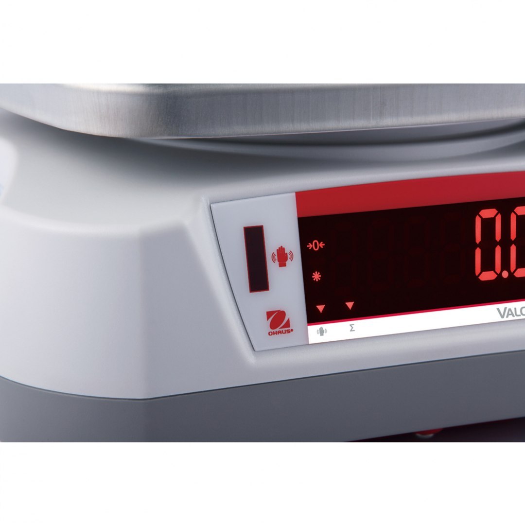 Waga VALOR 4000 z legalizacją kuchenna gastronomiczna wodoodporna IP68 LED 6Kg / 2g - OHAUS V41PWE6T-M OHAUS Waga VALOR 4000 z legalizacją kuchenna gastronomiczna wodoodporna IP68 LED 6Kg / 2g - OHAUS V41PWE6T-M OHAUS