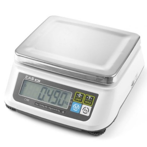 Waga kuchenna z legalizacją do 15 kg 2g / 5g CAS Hendi 580431 CAS Waga kuchenna z legalizacją do 15 kg 2g / 5g CAS Hendi 580431 CAS