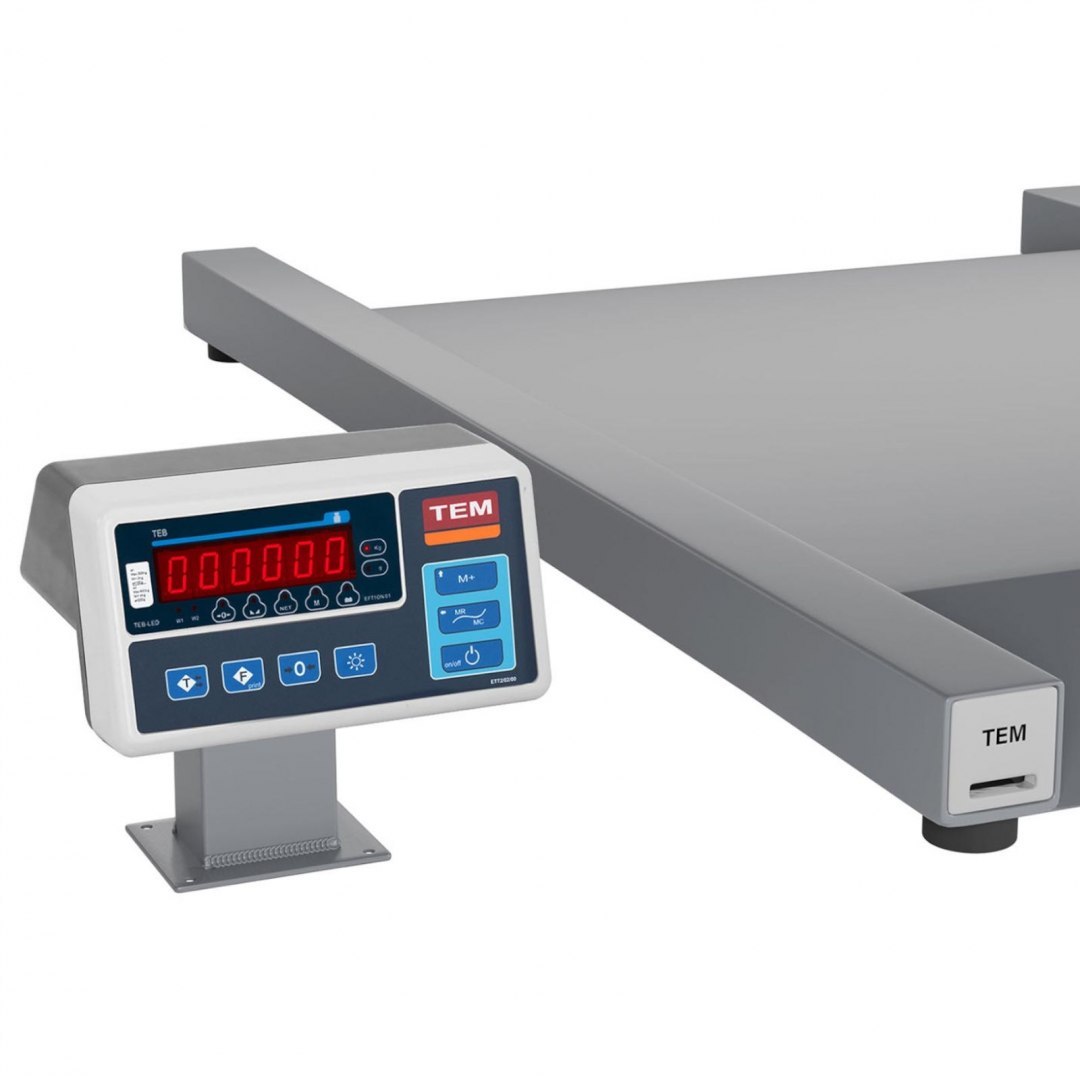 Waga najazdowa interfejs RS232 600 kg / 100g LED M LEGALIZACJA TEM Waga najazdowa interfejs RS232 600 kg / 100g LED M LEGALIZACJA TEM