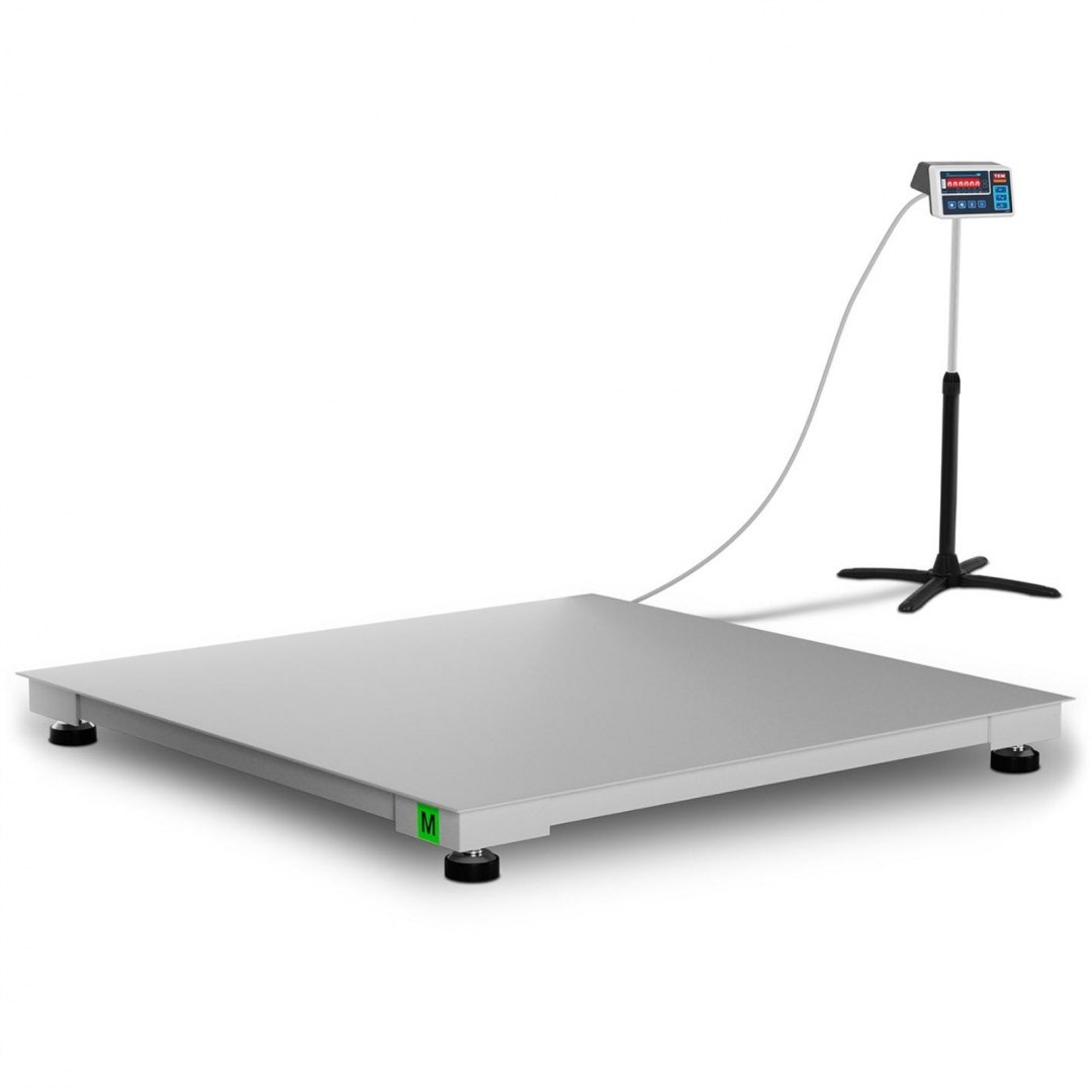 Waga platformowa przemysłowa interfejs RS232 1500 kg / 500 g LED M LEGALIZACJA TEM Waga platformowa przemysłowa interfejs RS232 1500 kg / 500 g LED M LEGALIZACJA TEM
