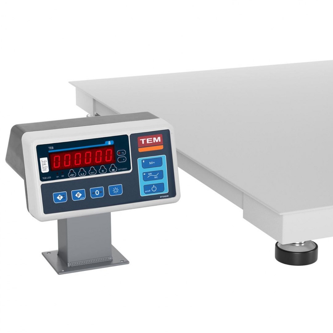 Waga platformowa przemysłowa interfejs RS232 600 kg / 0,2 kg LED M LEGALIZACJA TEM Waga platformowa przemysłowa interfejs RS232 600 kg / 0,2 kg LED M LEGALIZACJA TEM