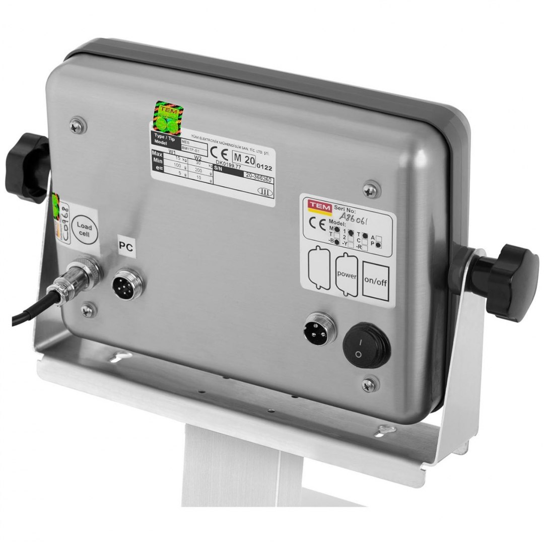 Waga platformowa przemysłowa interfejs RS232 PLU 30 kg / 0,01 kg LED M LEGALIZACJA TEM Waga platformowa przemysłowa interfejs RS232 PLU 30 kg / 0,01 kg LED M LEGALIZACJA TEM