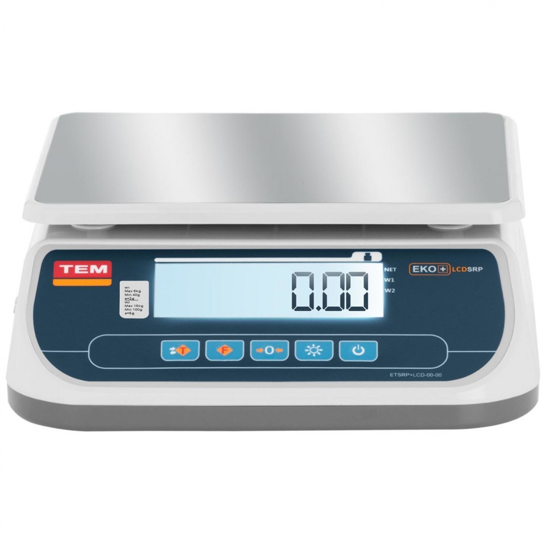 Waga sklepowa handlowa 15 kg / 5 g LCD M LEGALIZACJA TEM Waga sklepowa handlowa 15 kg / 5 g LCD M LEGALIZACJA TEM