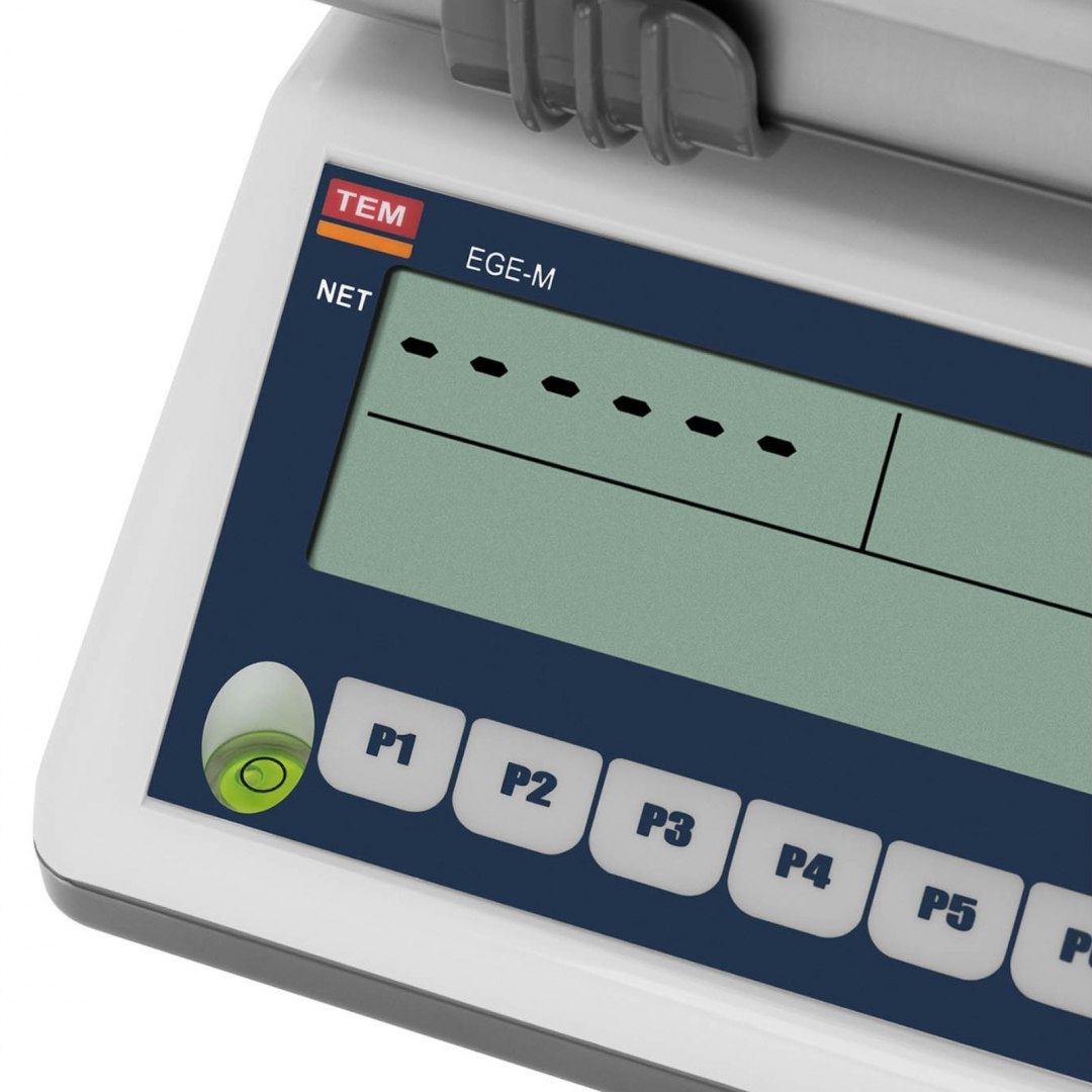 Waga sklepowa handlowa interfejs RS232 PLU 15 kg / 5 g LCD M LEGALIZACJA TEM Waga sklepowa handlowa interfejs RS232 PLU 15 kg / 5 g LCD M LEGALIZACJA TEM