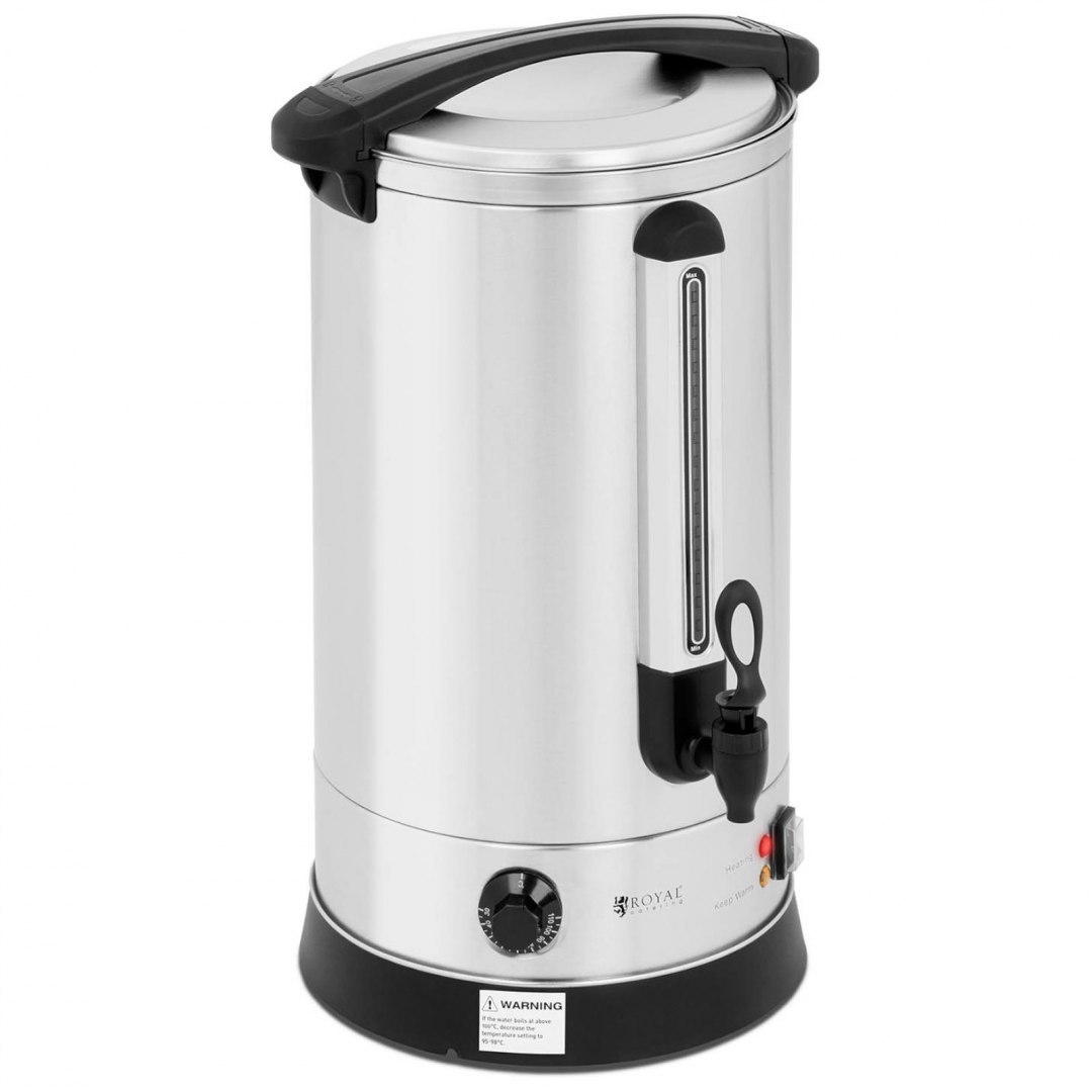 Warnik podgrzewacz do wody grzańca podwójne ścianki stalowy 20.5L 2500 W Royal Catering Warnik podgrzewacz do wody grzańca podwójne ścianki stalowy 20.5L 2500 W Royal Catering