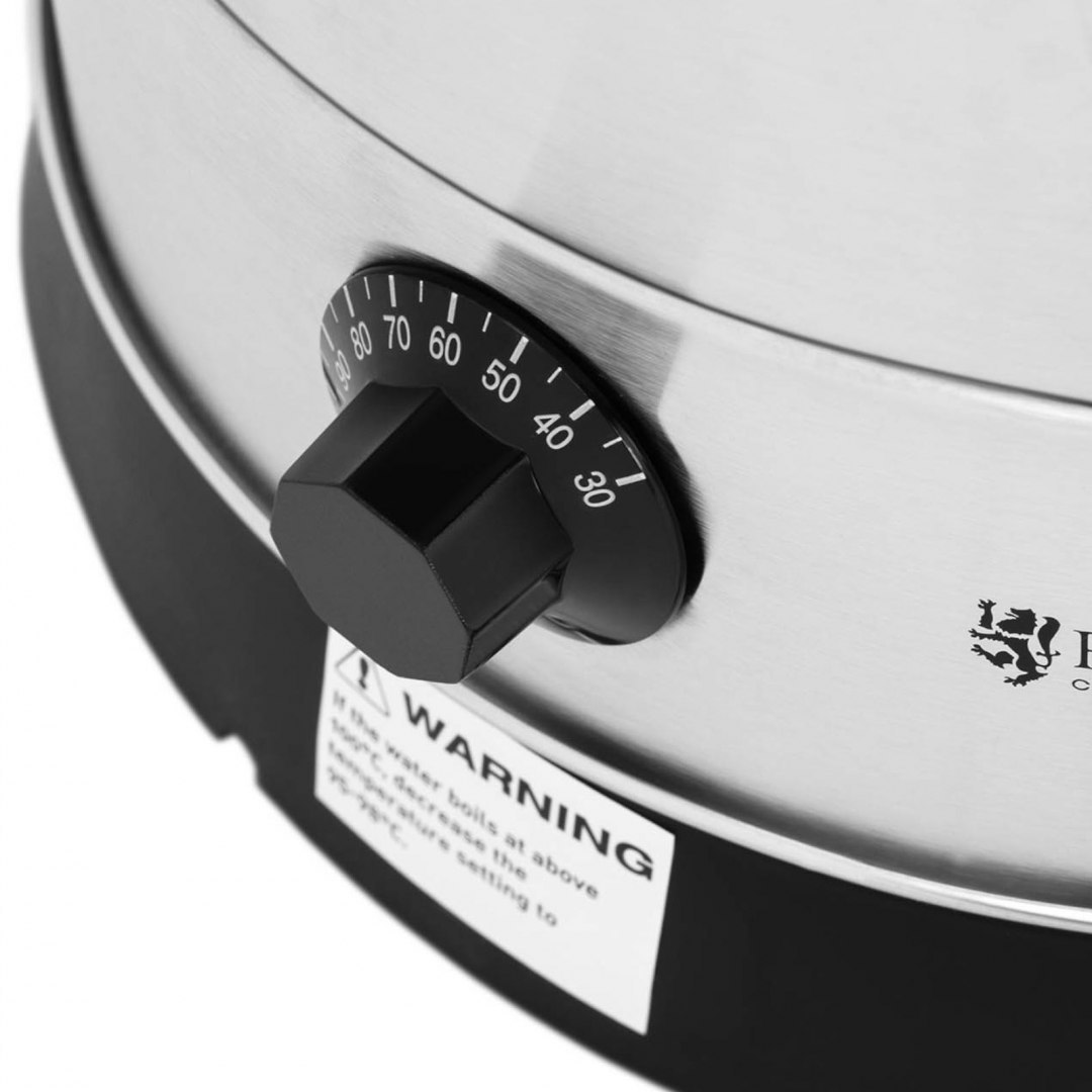 Warnik podgrzewacz do wody grzańca podwójne ścianki stalowy 20.5L 2500 W Royal Catering Warnik podgrzewacz do wody grzańca podwójne ścianki stalowy 20.5L 2500 W Royal Catering