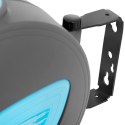 Wąż ogrodowy z automatycznym bębnem ściennym 10 m + 1 m 5/6'' Hillvert