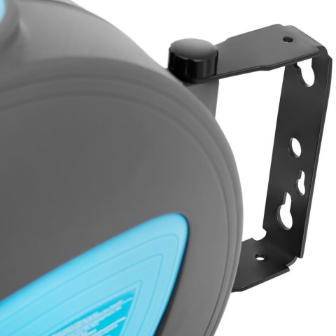 Wąż ogrodowy z automatycznym bębnem ściennym 10 m + 1 m 5/6'' Hillvert Wąż ogrodowy z automatycznym bębnem ściennym 10 m + 1 m 5/6'' Hillvert