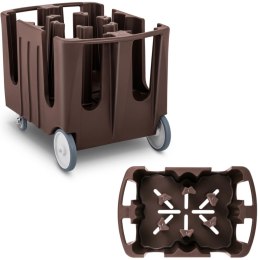 Wózek dyspenser do transportu talerzy z pokrowcem śr. 12-33cm do 400 szt. Royal Catering