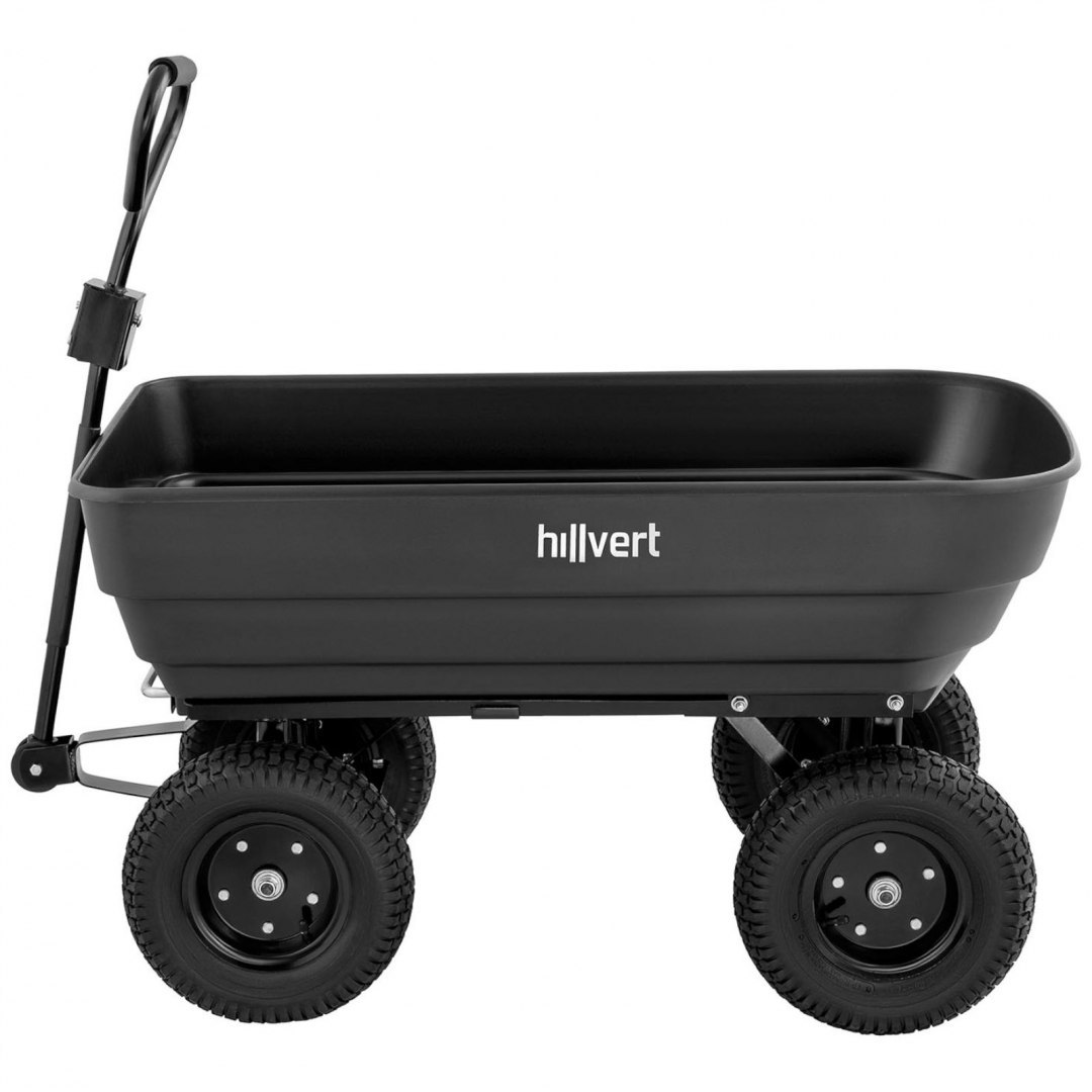 Wózek ogrodowy transportowy wywrotka 125 l 350 kg Hillvert Wózek ogrodowy transportowy wywrotka 125 l 350 kg Hillvert