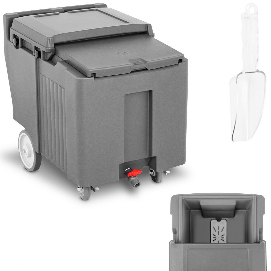 Wózek pojemnik termiczny termos do transportu lodu 110 l Royal Catering Wózek pojemnik termiczny termos do transportu lodu 110 l Royal Catering