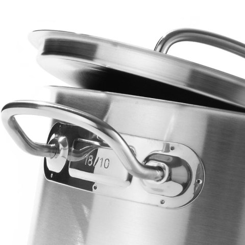 Garnek niski Kitchen Line z pokrywką 5 l śr. 240 x 115 h - Hendi 836026 Hendi Garnek niski Kitchen Line z pokrywką 5 l śr. 240 x 115 h - Hendi 836026 Hendi