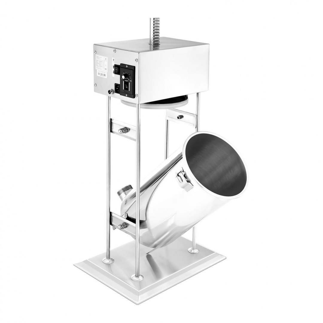 Napełniacz nadziewarka do kiełbasy elektryczny z silnikiem Royal Catering + 4 lejki 15L Royal Catering Napełniacz nadziewarka do kiełbasy elektryczny z silnikiem Royal Catering + 4 lejki 15L Royal Catering