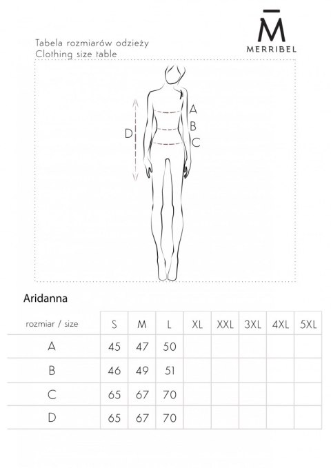 Bluzka Aridanna Brown Brown M Bluzka Aridanna Brown Brown M