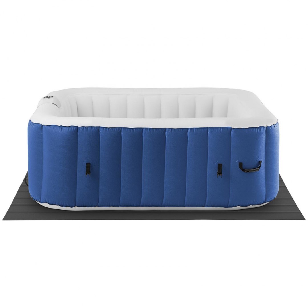 Jacuzzi ogrodowe dmuchane z masażem 6 osobowe 42C 900 l niebieskie UNIPRODO Jacuzzi ogrodowe dmuchane z masażem 6 osobowe 42C 900 l niebieskie UNIPRODO