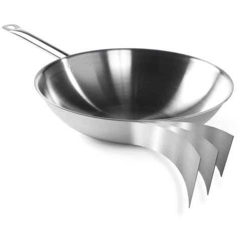 Patelnia WOK 3-PLY - bez pokrywki - Hendi 839003 Hendi Patelnia WOK 3-PLY - bez pokrywki - Hendi 839003 Hendi