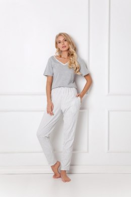 Piżama Gwen Long Grey Szary XL