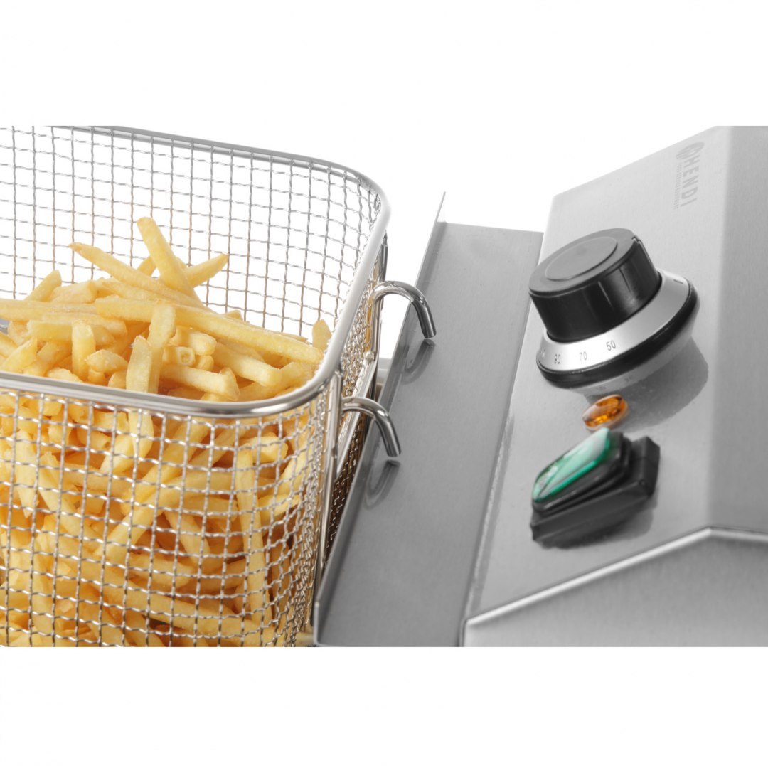 Frytownica gastronomiczna Mastercook 3.5kW 230V 8L - Hendi 207208 Hendi Frytownica gastronomiczna Mastercook 3.5kW 230V 8L - Hendi 207208 Hendi