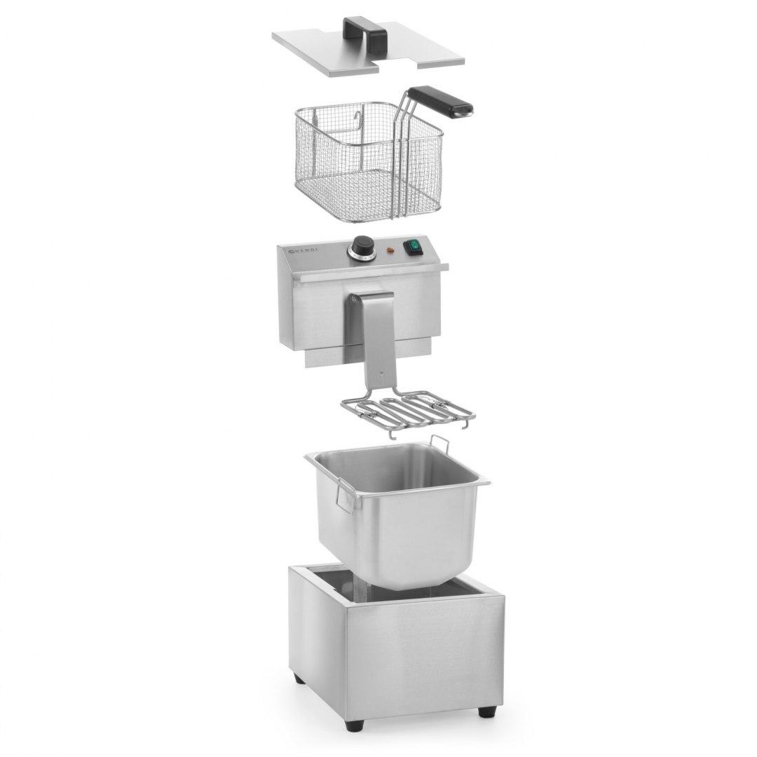 Frytownica gastronomiczna Mastercook 3.5kW 230V 8L - Hendi 207208 Hendi Frytownica gastronomiczna Mastercook 3.5kW 230V 8L - Hendi 207208 Hendi