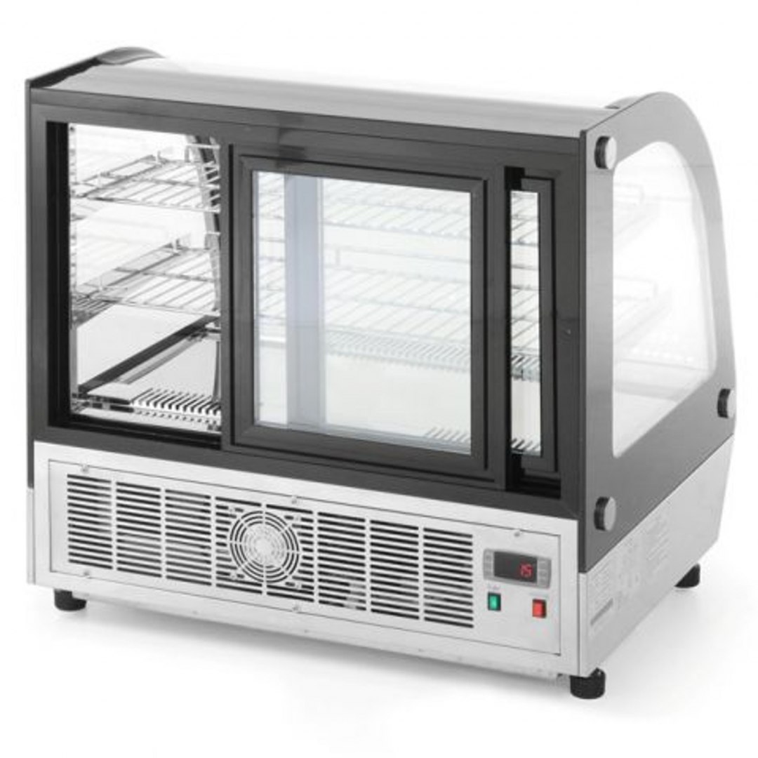 Witryna chłodnicza do ekspozycji żywności lada cukiernicza 110L - Hendi 233207 Hendi Witryna chłodnicza do ekspozycji żywności lada cukiernicza 110L - Hendi 233207 Hendi