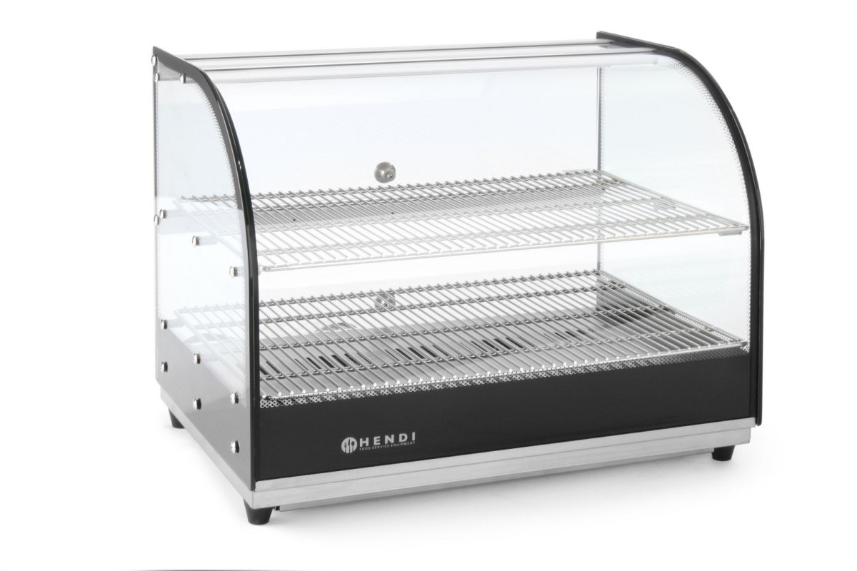 Witryna grzewcza do ekspozycji ciepłych potraw 2 x GN1/1 400W - Hendi 273999 Hendi Witryna grzewcza do ekspozycji ciepłych potraw 2 x GN1/1 400W - Hendi 273999 Hendi